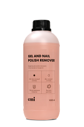  Жидкость для снятия гель-лака и лака, EMI, Gel and Nail Polish Remover, 1000 мл.