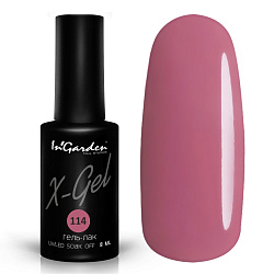 Гель-лак для ногтей, InGarden, X-Gel N°114, 8 мл