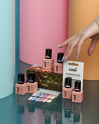 NANO-Набор гель-лаков EMI для ногтей, RHYTHM: VESNA, шесть оттенков по 9 мл