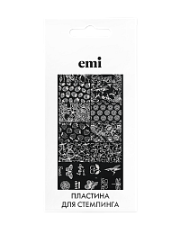 Пластина для стемпинга EMI №23 Мечты о лете