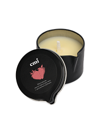 Массажная свеча с ароматом клубники, EMI, 30 г.