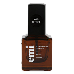 Закрепляющее покрытие для ногтей, EMI, Ultra Strong Top Coat Gel Effect, 9 мл.