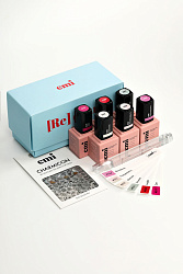 Набор гель-лаков EMI для ногтей, Recharge, шесть оттенков по 9 мл